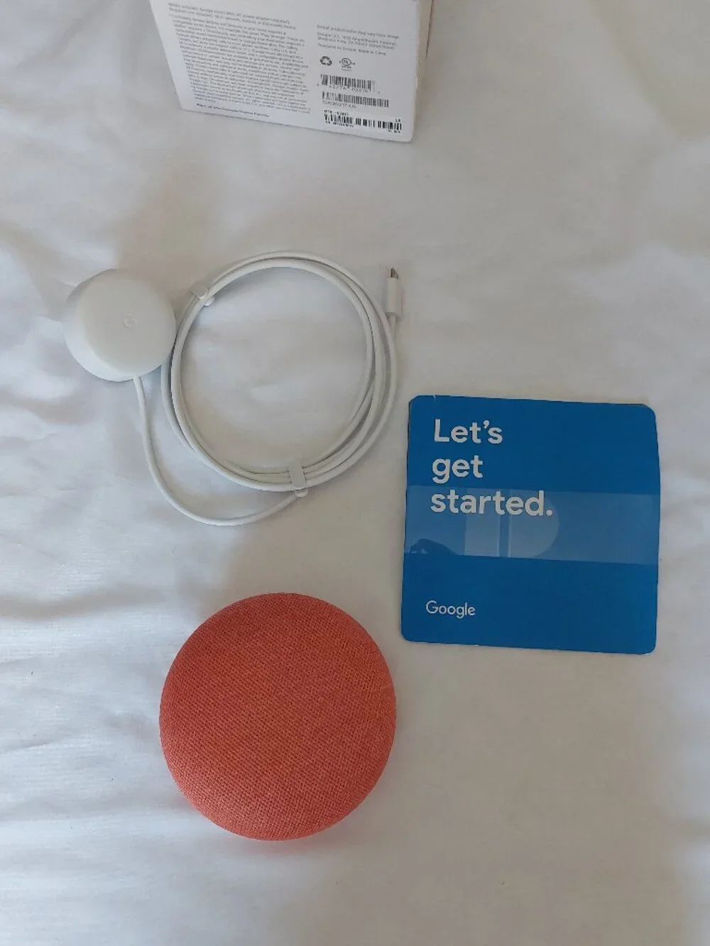 Google Home Mini - Coral